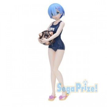 Re:Zero - Rem Figur / Swimsuit: Sega Re:Zero - Rem Figur / Swimsuit: Sega
