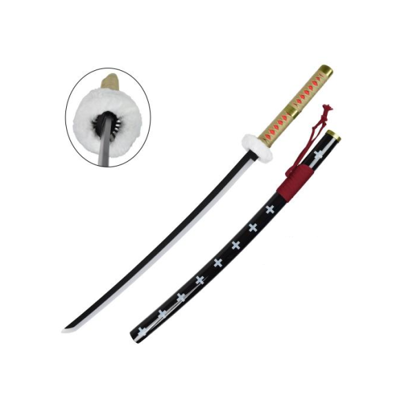 One Piece - Trafalgar Law Katana - Kikoku (Holz/Stahl)