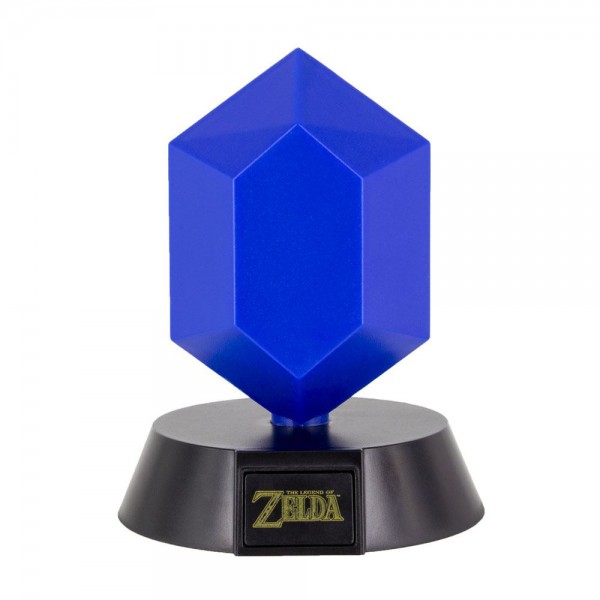 Legend of Zelda - 3D Icon Lampe / Blauer Rubin: Paladone