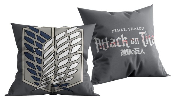 Attack on Titan - Grau Dekokissen (Final Season): Halantex