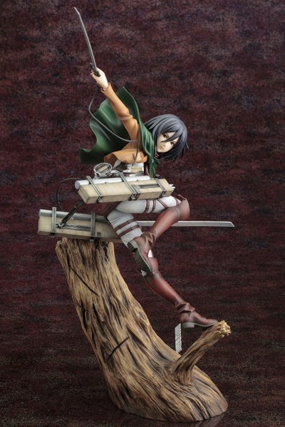 Attack on Titan ARTFXJ - Statue Mikasa Ackerman Renewal Package Ver.: Kotobukiya