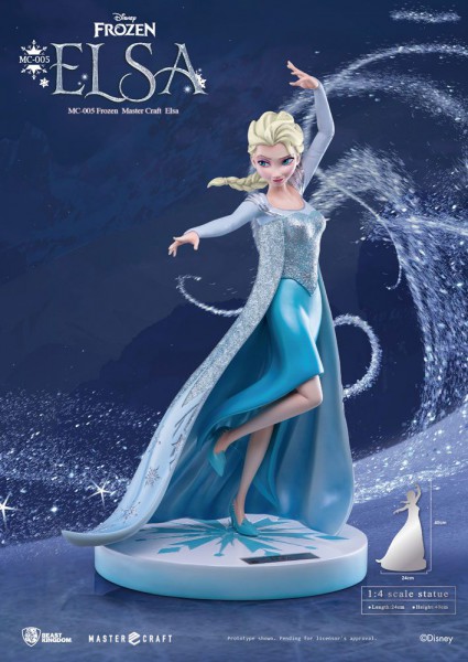Die Eiskönigin - Völlig unverfroren - Elsa von Arendelle / Master Craft: Beast Kingdom Toys