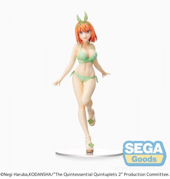 The Quintessential Quintuplets - Yotsuba Nakano Figur / Bikini Version: Sega