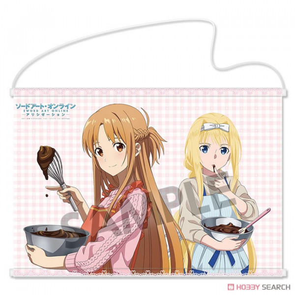 Sword Art Online - Asuna & Alice Valentine Wallscroll: Hobby Stock