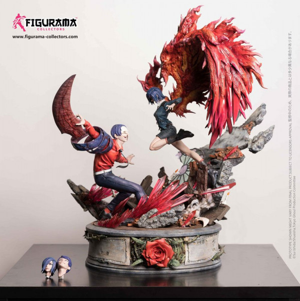 Tokyo Ghoul - Touka vs Tsukiyama Statue / Elite Exclusive: Figurama Collectors