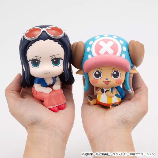 One Piece - Nico Robin & Tony Tony Chopper Figuren / Look Up - Excited Version: Megahouse