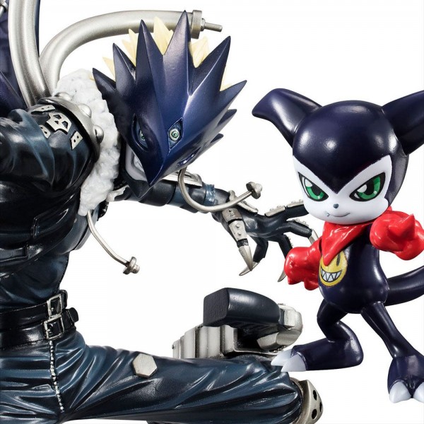 Digimon Tamers - Beelzemon & Impmon Statue / G.E.M. - Serie: MegaHouse