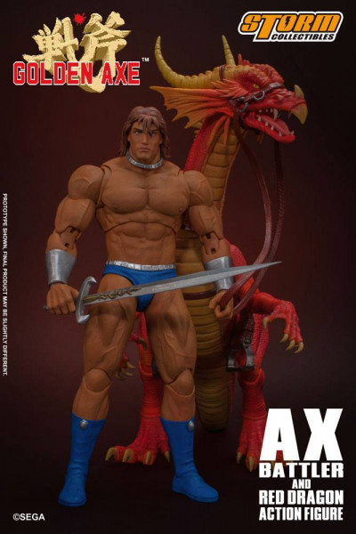 Golden Axe - Ax Battler & Red Dragon Actionfigu: Storm Collectibles