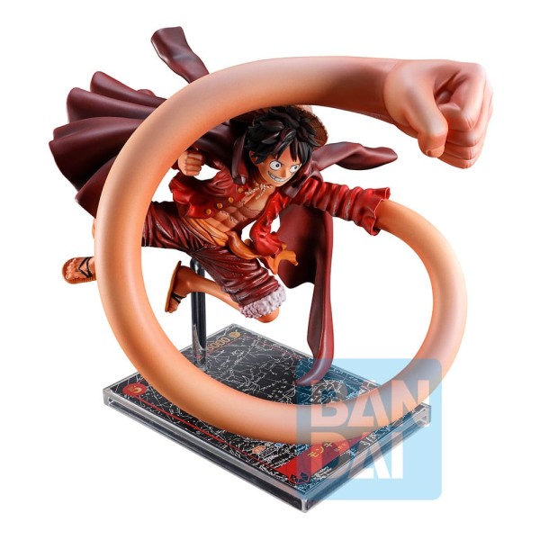 One Piece - Monkey D. Ruffy Statue / Card Game Ichibansho: Banpresto