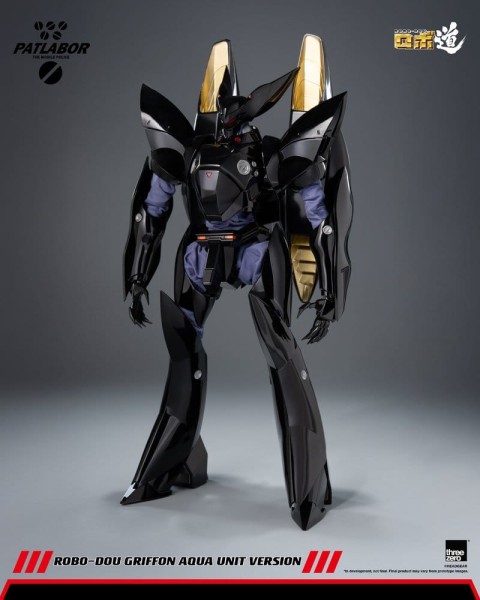 Mobile Police Patlabor - Griffon Aqua Actionfigur / Robo-Dou - Unit Version: B/3 (Bandai & ThreeZero