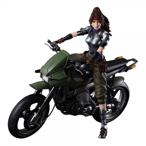 Final Fantasy VII Remake - Jessie & Bike Actionfigur & Fahrzeug/ Play Arts Kai: Square Enix