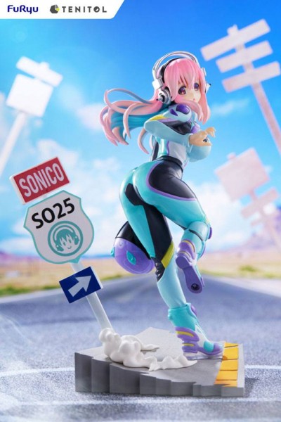 Super Sonico Tenitol - Super Sonico Figur: FuRyu