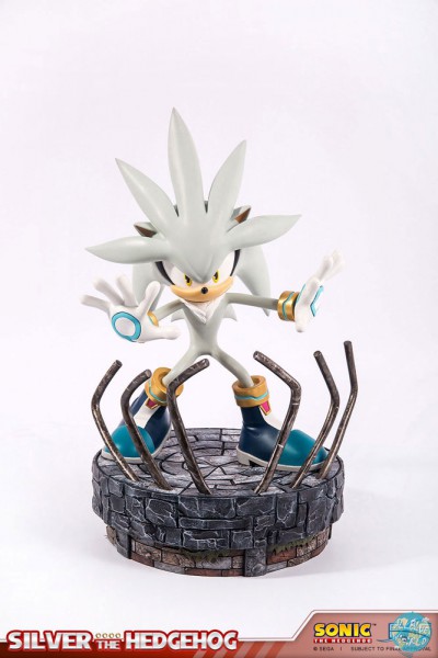 Sonic the Hedgehog - Silver the Hedgehog Statue: First 4 Figures