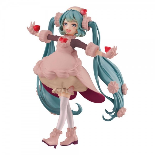 Hatsune Miku SweetSweets Series - Hatsune Miku Strawberry Chocolate Short Figur: Furyu