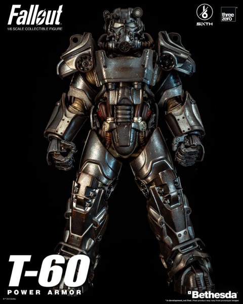 Fallout - T-60 Power Armor Actionfigur / FigZero: Threezero