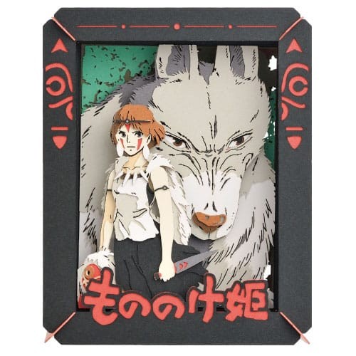 Prinzessin Mononoke - Theater San / Model Kit Paper: Ensky