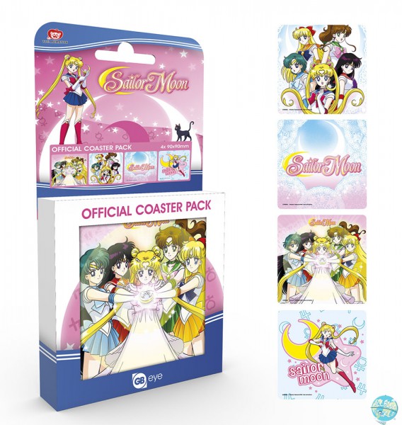 Sailor Moon - Untersetzer - Mix Motive: GYE