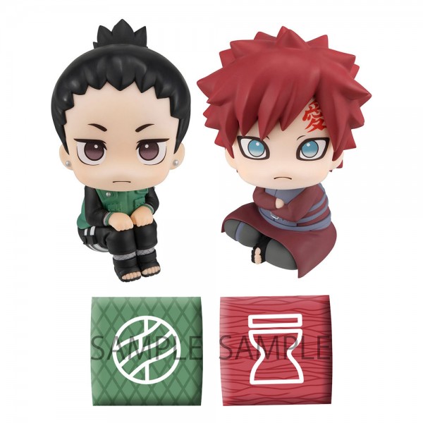 Naruto Shippuden - Shikamaru & Gaara Set Statue / Look Up: MegaHouse