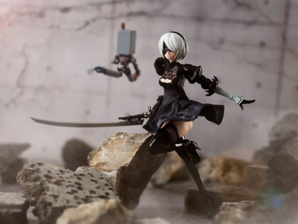 NieR: Automata - 2B Actionfigur / BUZZmod:- Ver1.1a Aniplex