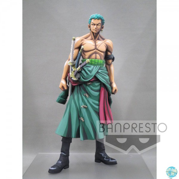 One Piece - Lorenor Zorro Figur - Master Stars Piece / Manga Dimension: Banpresto