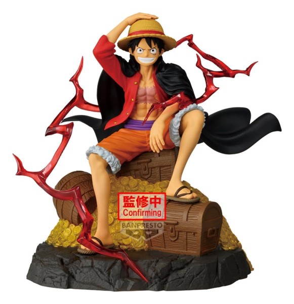 One Piece - Monkey D. Ruffy II Figur / Theorama Soul: Banpresto