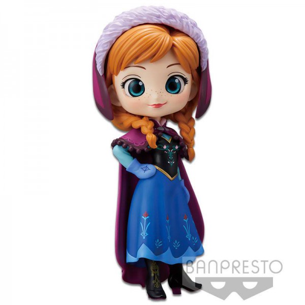 Disney - Anna Figur / Q Posket - Normal Color Version: Banpresto