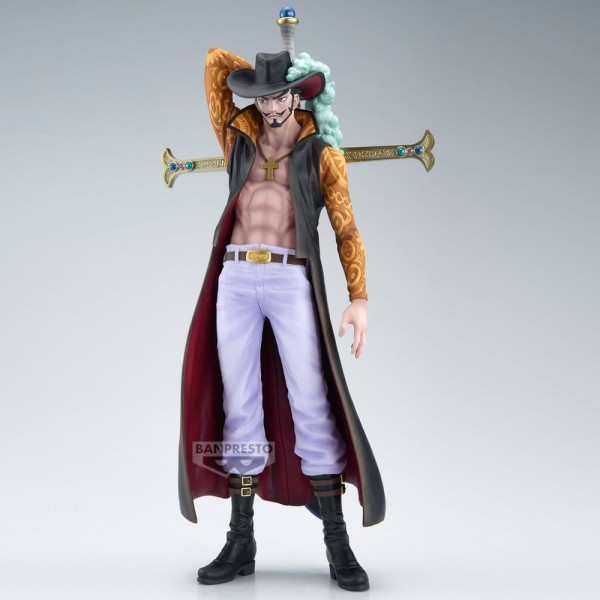 One Piece - Dracule Mihawk Figur / Premium - The Brush: Banpresto