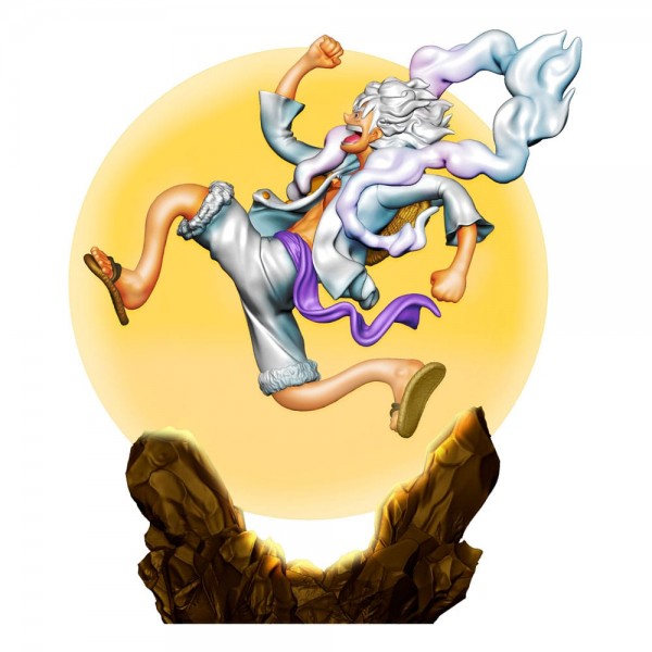 One Piece - Petitrama DX Mini-Statuen / Logbox Re Birth Gear Fifth Special Set: MegaHouse