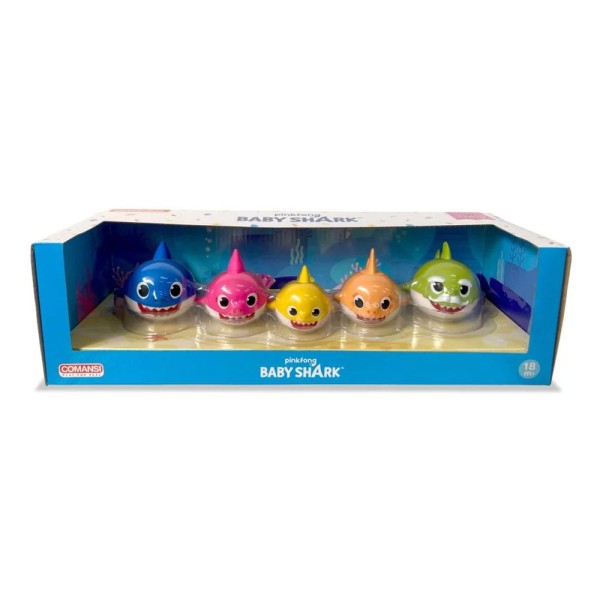 Baby Shark - Geschenkbox-Set Minifiguren (5) Minifiguren: Comansi