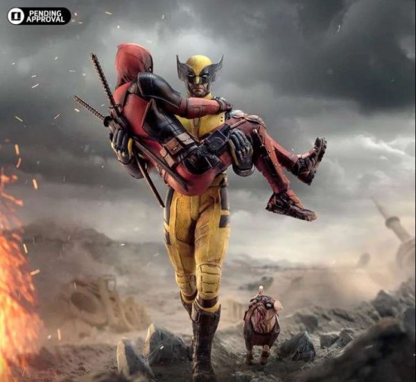 Deadpool And Wolverine - Deadpool And Wolverine Statue / DLX: Iron Studios