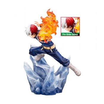 My Hero Academia - Shoto Todoroki Statue / ARTFXJ Version 2 - Bonus Edition: Kotobukiya My Hero Academia - Shoto Todoroki Statue / ARTFXJ Version 2 - Bonus Edition: Kotobukiya