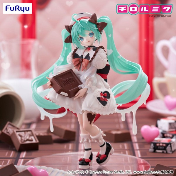 Hatsune Miku x Tirol Choco - Hatsune Miku Statue / Trio-Try-iT - Milk Ver.: Furyu