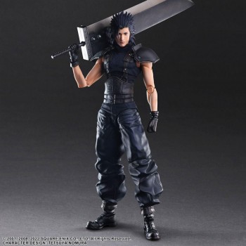Final Fantasy VII Crisis Core -Reunion   Soldier 1St Class Zack Fair Actionfigur / Play Arts Kai: Sq Final Fantasy VII Crisis Core -Reunion   Soldier 1St Class Zack Fair Actionfigur / Play Arts Kai: Sq
