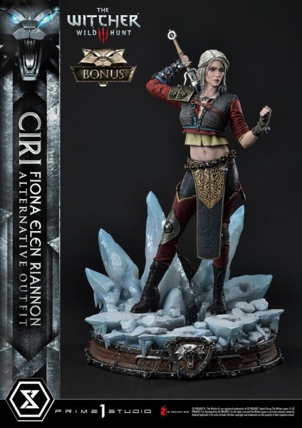 Witcher 3 - Cirilla Fiona Elen Riannon Statue / Alternative Outfit Deluxe Bonus Version: Prime 1 Stu