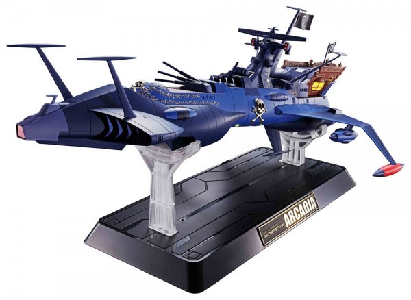 Space Pirate Captain Harlock - GX-93 Battleship Arcadia / Soul of Chogokin [Beschädigte Verp.]: Tama