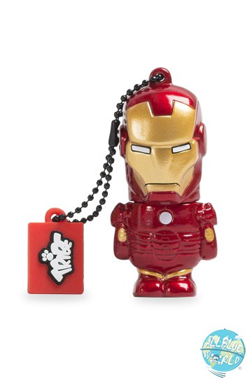Marvel Comics Tribe USB Stick Iron Man Metallic 8GB 2.0