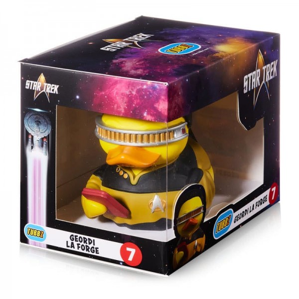 Star Trek Solid - Geordi La Forge Figur / Boxed Edition: Numskull