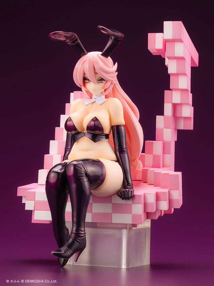 Original Character - Sitting Bunny Statue / Trick Bunnies - Illustration by Kafun: Kotobukiya