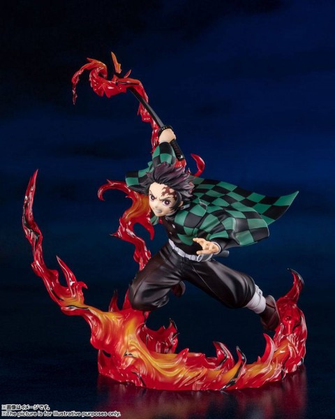 Demon Slayer: Kimetsu no Yaiba - Tanjiro Kamado Figur / FiguartsZERO -Blood Demon Art: Tamashii N