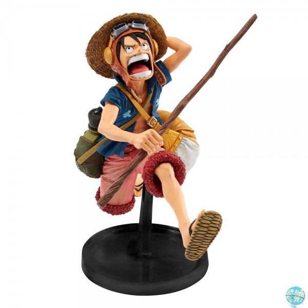 One Piece - Ruffy Figur - Scultures Big Zoukeio / Special Color: Banpresto