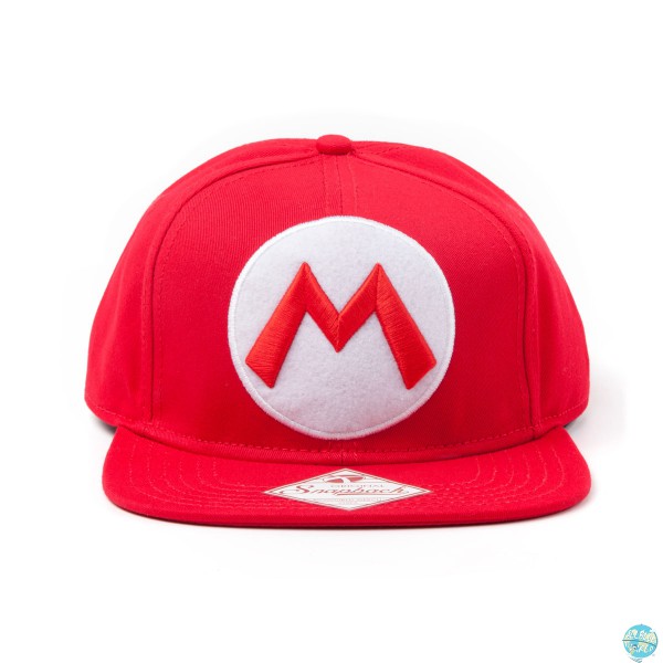 Nintendo - Mario Hip Hop Cap M - Snap Back: Bioworld