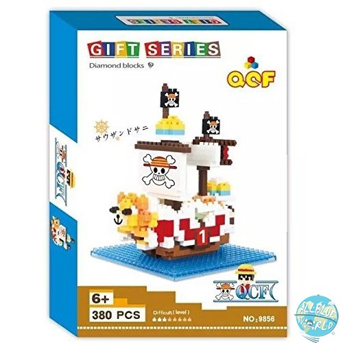 One Piece - Thousand Sunny - Diamond Blocks No.9856 / Gift Series: QCF