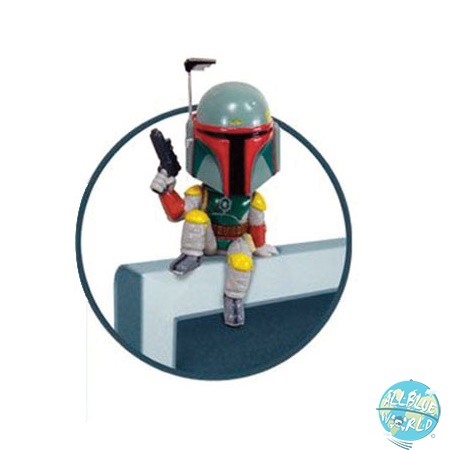 Star Wars Boba Fett Wackelkopf Figur - Sitter Computer: Funko