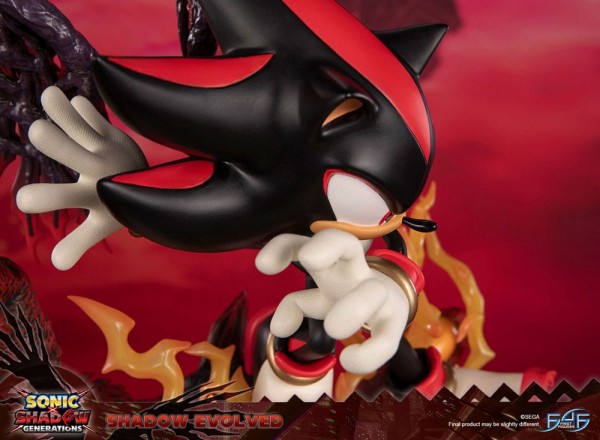 Sonic X Shadow Generations - Shadow Evolved Statue: First 4 Figures
