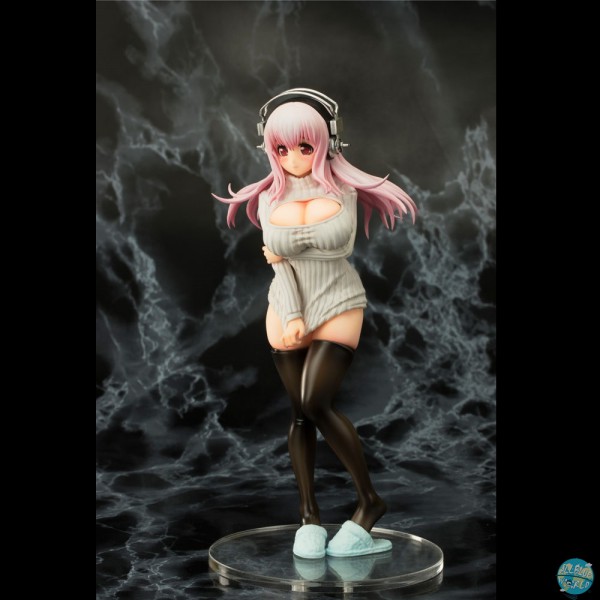 Super Sonico - Super Sonico Statue - Sexy Knit Version: Pulchra