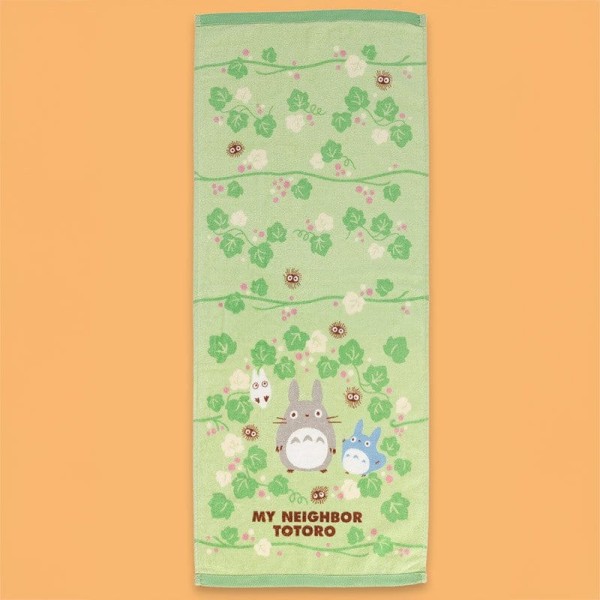 Mein Nachbar Totoro Natsu - Totoro Green Leaf Handtuch: Marushin