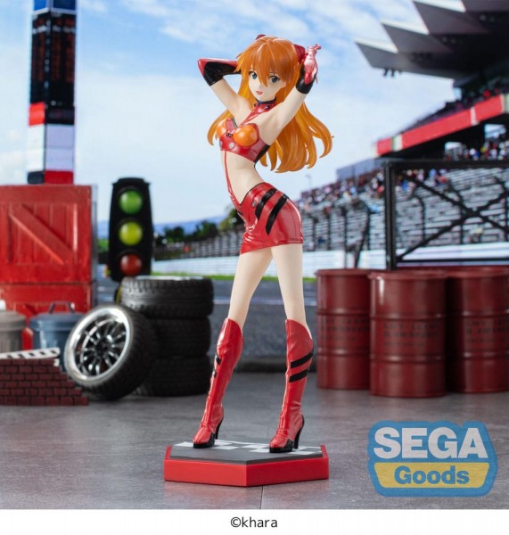 Evangelion - Racing Asuka Shikinami Langley Figur / Luminasta - Pit Walk: Sega