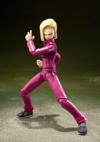 Dragon Ball Super - Android 18 Actionfigur / S.H. Figuarts: Tamashii Nations