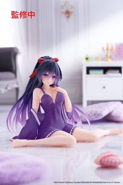 Date A Live V - Tohka Yatogami Statue / Desktop Cute - Nightwear Ver. Renewal: Taito Prize