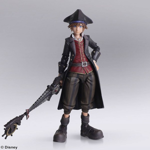 Kingdom Hearts II - Sora Actionfigur / Bring Arts - Pirates of the Caribbean Version: Square Enix